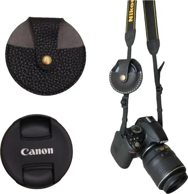 Obrázek produktu pro INF Ochranné pouzdro na krytku objektivu fotoaparátu pro Canon Černá M