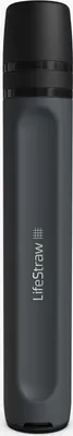 Produktbild von LifeStraw Peak Series Personal Water Filter Straw, Wasser Notfallfilter Strohhalm, Dark Mountain Grey