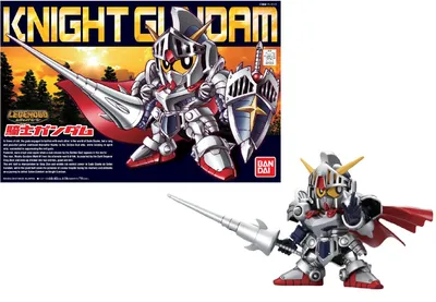 Produktbild von Gundam – SD – BB370 LegendBB Knight Gundam – Modellbausatz – 8 cm