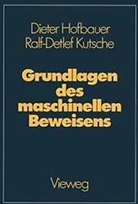 Obrázek produktu pro Grundlagen des maschinellen Beweisens