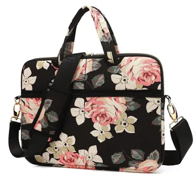 Productafbeelding van Draagbare Canvas Messenger-schoudertas voor Laptop