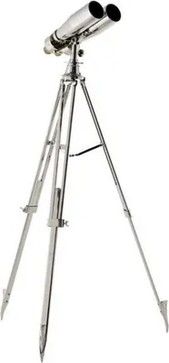 Produktbild von Casa Padrino Designer Doppelteleskop 65 x 65 x H. 195 cm - Luxus Kollektion