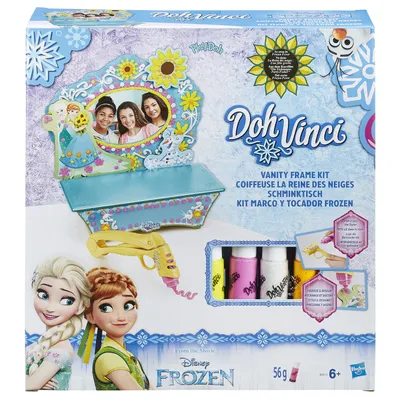 Produktbild von Hasbro DohVinci Die Eiskönigin Schminktisch, 6 Jahr(e), Kunststoff, Mehrfarbig, 7 Stück(e)