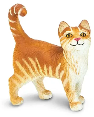 Produktbild von Safari Ltd Getigerte Katzenfigur Beige From 3 Years Kinder Beige From 3 Years