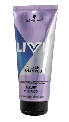 Obrázok produktu pre Schwarzkopf Live Silver šampón neutralizuje žltú farbu 200ml