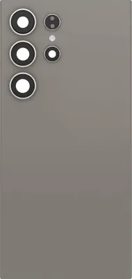 Immagine prodotto di Clappio, copribatteria di ricambio per Galaxy S24 Ultra con adesivo integrato, grigio