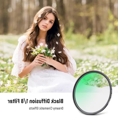 67mm schwarzer Diffusionsfilter für Fotografie