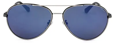 Productafbeelding van Zonnebril voor dames en heren met UV-400 bescherming, model: SPLL11, afmetingen: 62-15-145, kleur: Kleur 2