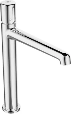 Produktbild von Design Waschtisch-Aufsatzarmatur stehend Chrom