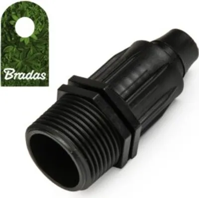 Immagine prodotto di Connettore per raccordo PE 16 mm Giunto AG 3/4" Bradas 2708