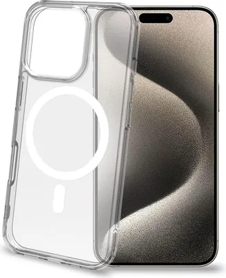 Image de Gelskin mag Coque TPU MagSafe compatible iPhone 16 Pro Transparente