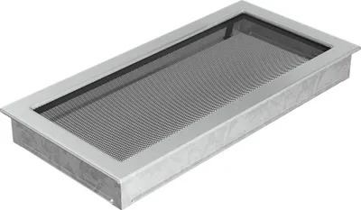 Produktbild von Lüftungsgitter 22x45 Edelstahl