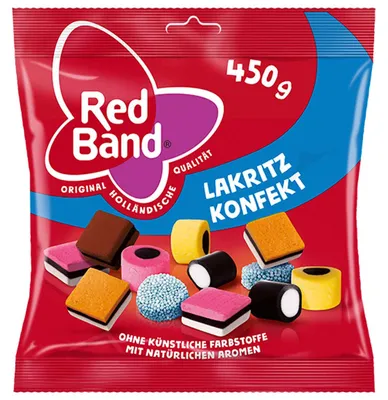 Produktbild von Red Band Lakritz Konfekt 450 g