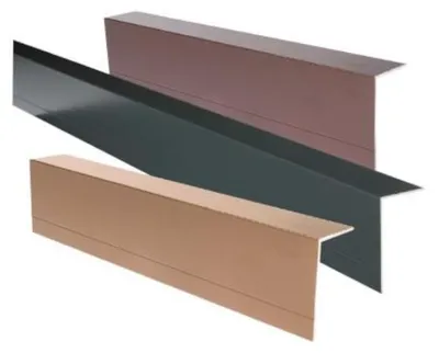 Produktbild von Silvadec Anthrazit 3 Meter Aluminium Abschlussprofil, Fassadenprofil, Kantenschutz, Dachrandabschluss, Wandabschluss, Montagezubehoer, Wetterfeste Aluschiene