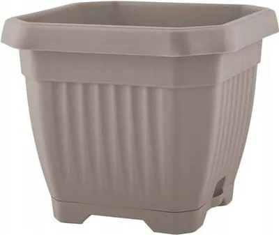 Immagine prodotto di Vaso ottagonale con base 25 x 25 cm beige