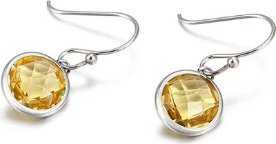 Immagine prodotto di Orecchini PA-20671 Argento/Giallo - Eleganza Unica KP20671