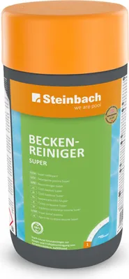 Produktbild von Steinbach | Beckenreiniger Super | kraftvolle Reinigung | schonend zu Oberflächen | ideal für Pools | schnelle Wirkung | Inhalt: 1 Liter