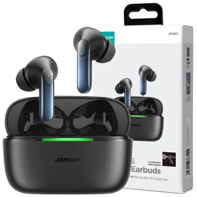Produktbild von JOYROOM JR-BC1, True Wireless Stereo (TWS), Kopfhörer, Schwarz