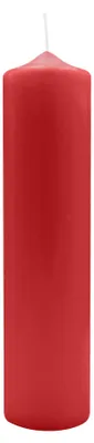 Produktbild von Spitzkopf Stumpen Kerzen Rot 30 x Ø 7 cm, 6 Stück