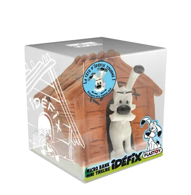 Produktbild von Plastoy Asterix Idefix Sparschwein 16 Cm Mehrfarbig Mehrfarbig One Size