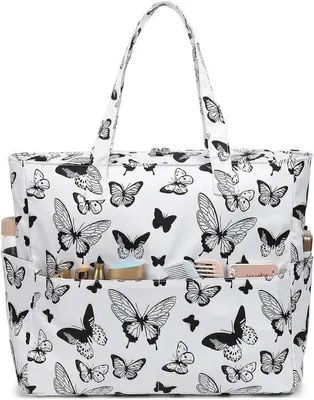 Produktbild von Große wasserdichte Strandtasche mit Reißverschluss für Damen und Herren