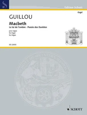 Produktbild von ED22005 Macbeth für Orgel