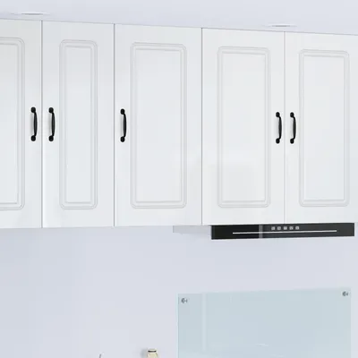 Image de Façade de lave-vaisselle vidaXL Kalmar, blanc brillant, 40 x 31 x 80 cm