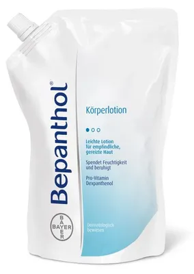 Produktbild von Bepanthol Körperlotion für empfindliche Haut Nachfüllbeutel, 400 ml Lotion