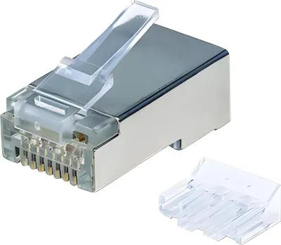 Zdjęcie produktu dla INTELLINET Modularstecker RJ45 Cat6A STP 70er-Pack