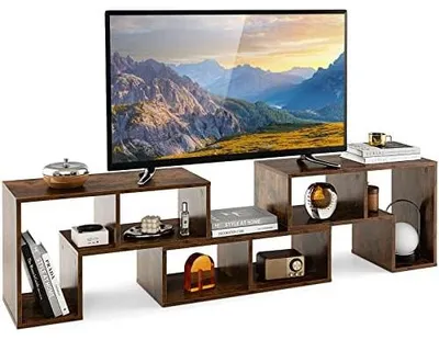 Productafbeelding van FANTASK TV-meubel, 3-delig, vrij combineerbaar, TV-tafel voor televisies tot