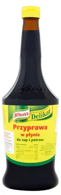 Zdjęcie produktu dla Przyprawa w płynie do zup i potraw 860 ml - Knorr