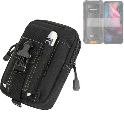 Produktbild von K-S-Trade Gürtel Tasche kompatibel mit Oukitel WP32 Gürteltasche Holster Schutz Hülle Handy Hülle Smartphone outdoor Handy-Hülle schwarz