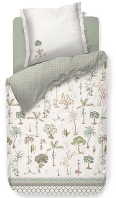 Produktbild von Pip Studio Giardini di Frutta Bettwäsche-Garnitur Farbe White Größe 135x200+80x80