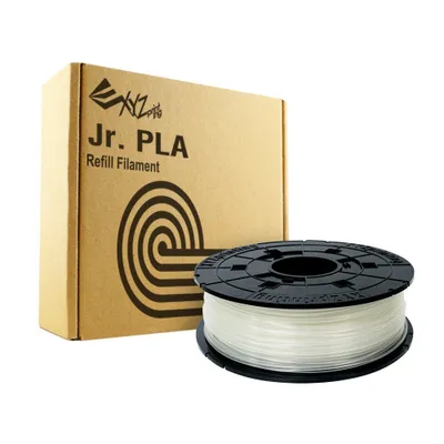 Zdjęcie produktu dla XYZprinting RFPLCXEU00D Materiał do druku 3D kwas polimlekowy (PLA) przezroczysty 600 g
