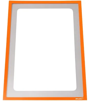 Produktbild von Infotasche magnetisch für DIN A4 312x225mm VE=5 Stück orange