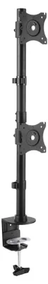 Zdjęcie produktu dla StarTech.com ARMDUALV, Zacisk, 10 kg, 33 cm (13"), 68,6 cm (27"), 100 x 100 mm, Czarny