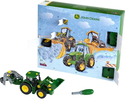 Produktbild von Theo Klein 3936 John Deere Adventskalender mit 24 Türchen