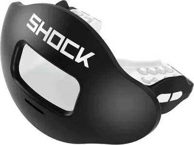 Produktbild von Shock Doctor Max AirFlow 2.0 Lippenschutz Con Farbe Schwarz/Weiß American Football Artikel