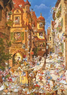 Immagine prodotto di Heye - Puzzle standard - Di giorno 1000 pezzi