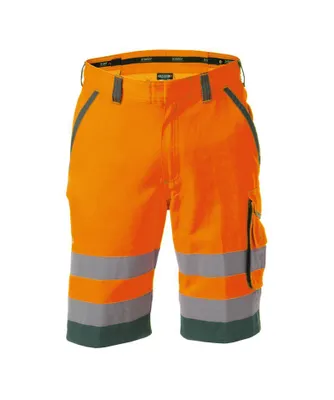 Produktbild von DASSY Warnschutz Shorts LUCCA Gr. 64 orange/grün