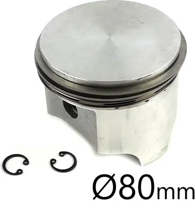 Image de Piston compresseur avec segments 80x2x2x4 | norme | Iveco, Volvo, DAF