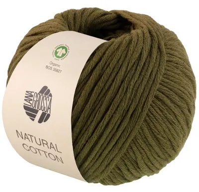 Produktbild von Lana Grossa - Natural Baumwolle GOTS 0002 moosgrün