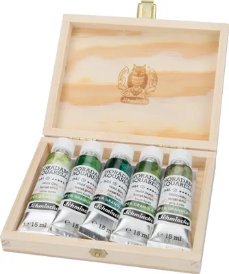 Produktbild von Schmincke Horadam Aquarellfarbe - Forest - 5 x 15ml Supergranulation 74 851 097