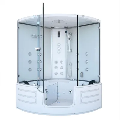 Produktbild von Dampfdusche Whirlpool Dusche Duschkabine K70-WS-TH-EC 150x150cm