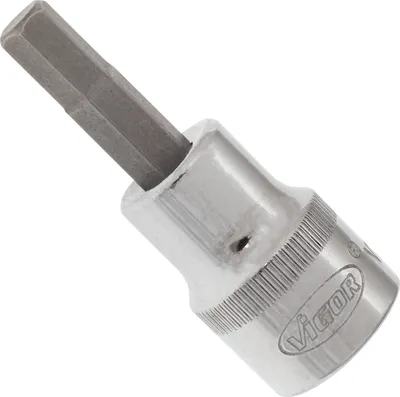 Produktbild von Vigor V2282N, Steckschlüsselbuchse, Silber, 1 Kopf/Köpfe, 3/8", Metrisch/imperial, 10 mm