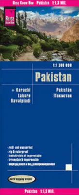 Produktbild von Reise Know-How Landkarte Pakistan (1:1.300.000)