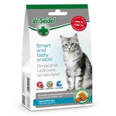 Obrázek produktu pro Dr. Seidel Hypoalergenní pamlsky pro kočky 50g