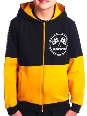 Produktbild von BEZLIT Jungen Sweatjacke mit Motiv Druck Gelb 104