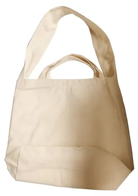 Produktbild von Allbag Große Baumwolltasche 46x12x36cm Ecru Geräumig