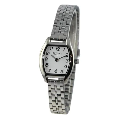 Produktbild von Regent Armbanduhr Damen Metall Analog Uhr silber Metallarmband UR2251592